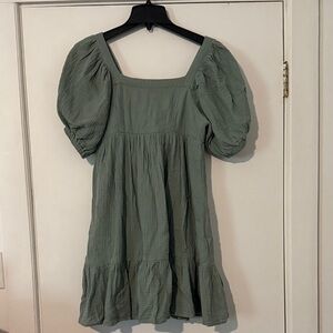 In Bloom Sage Green Dress